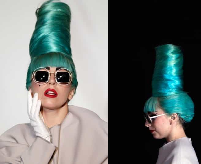 Lady Gaga, parrucche