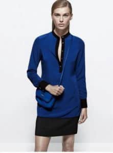 collezione borse primavera estate 2013 Calvin Klein tracolla blu elettrico
