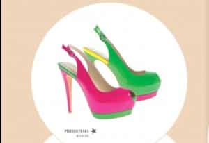 scarpe primadonna collection primavera estate 2013 fluo