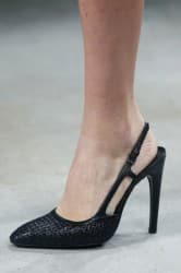 tendenza scarpe primavera estate 2014 Milano Moda Donna Bottega Veneta
