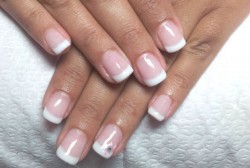 tutorial french manicure gel semipermanente