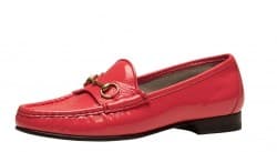 collezione scarpe Gucci primavera estate 2014 mocassino rosso