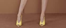 scarpe Elisabetta Franchi primavera estate 2014 gialle