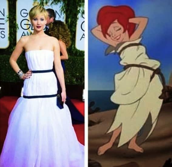 Jennifer Lawrence Sirenetta Disney