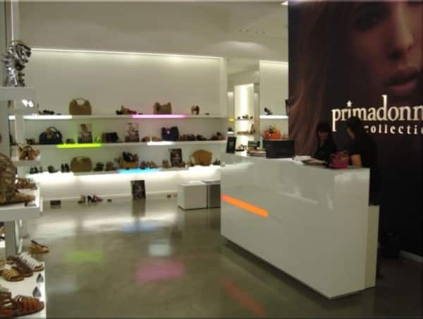 Primadonna Collection negozi Roma interni
