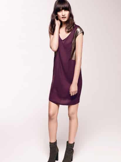 Liu Jo Jeans purple dress