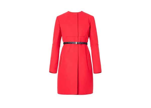 Marella cappotto Faida con cintura rosso 299.00 euro