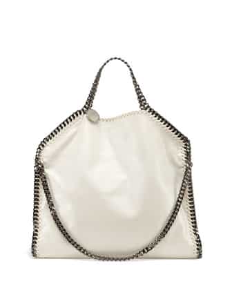 Stella McCartney Falabella Small fold-over tote bag white 1195.00 euro