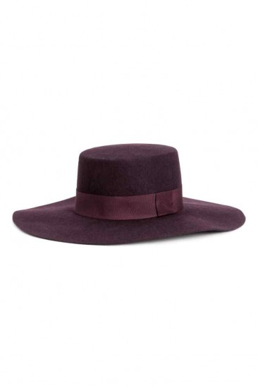 HM cappello in lana tesa larga 19.99 euro