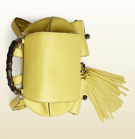 Gucci bamboo sack giallo 1850 euro