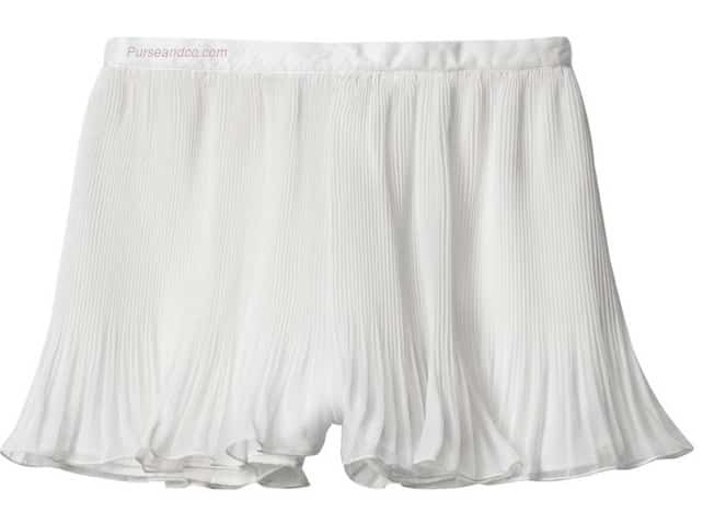 h&m 2011 estate pantaloncini bianchi shorts