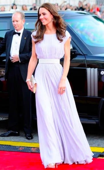 Kate Middleton al gala Bafta 2011