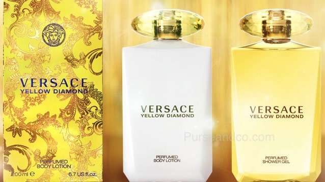 Versace Yellow Diamond shower gel body lotion