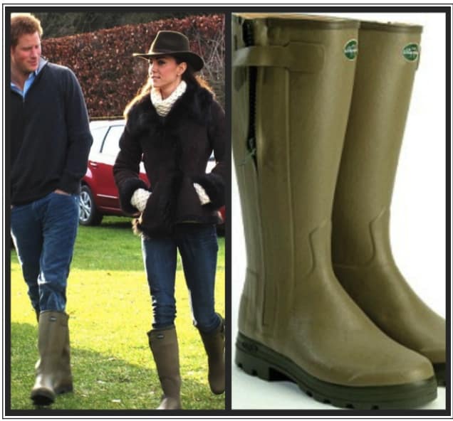 Stivali da pioggia di Kate Middleton