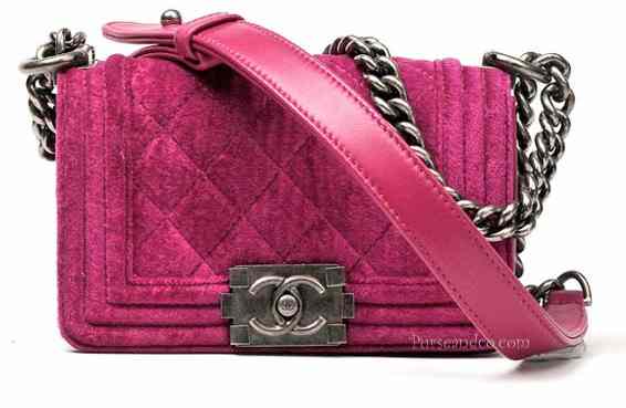 Collezione borse Chanel autunno inverno 2012 2013 Boy Bag rosa