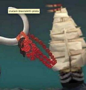 Braccialetti Cruciani pirata