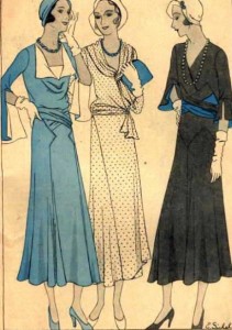 moda anni 30 vintage adv