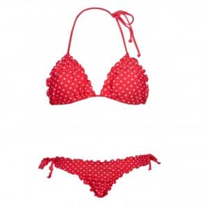 costumi da bagno ovs estate 2013 bikini pois rosso
