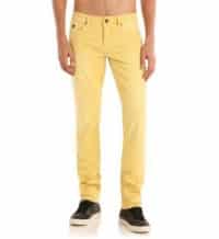 abbigliamento uomo Guess autunno inverno 2013 2014 jeans skinny gialli