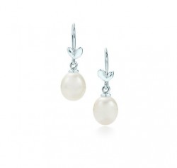 gioielli argento Tiffany orecchini perle pendenti