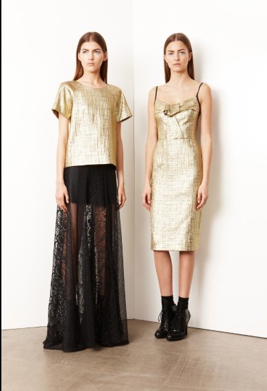 DKNY oro per la p/e 2014