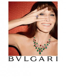 Carla Bruni for Diva Collection Bulgari
