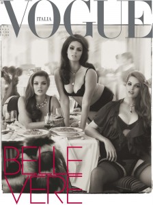 Copertina Vogue "Belle Vere"