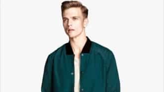 H&M uomo primavera estate 2014, i look verdi azzurro di H&M