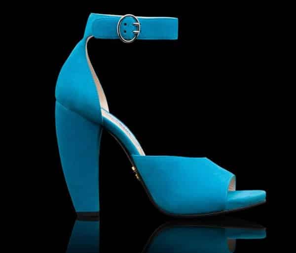 Prada pe 2014 sandali azzurri