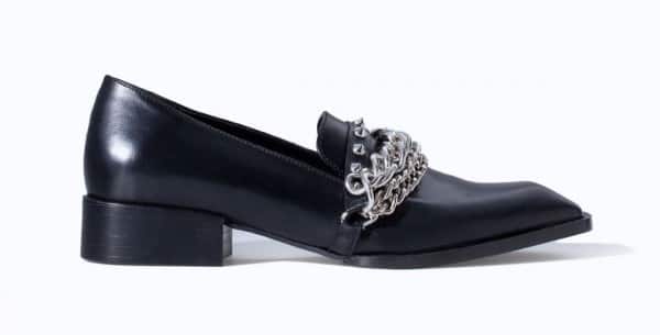 scarpe Zara primavera estate 2014 mocassino catene
