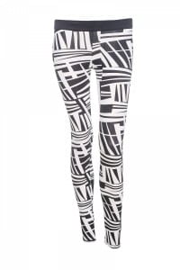  Terranova leggings black and white 12.99 euro