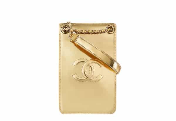 Custodia Iphone Chanel originale prezzo oro