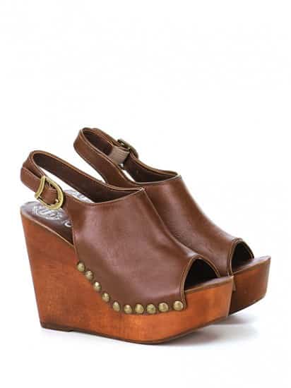  Jeffrey Campbell Snick Stud ecopelle brown 123.00 euro