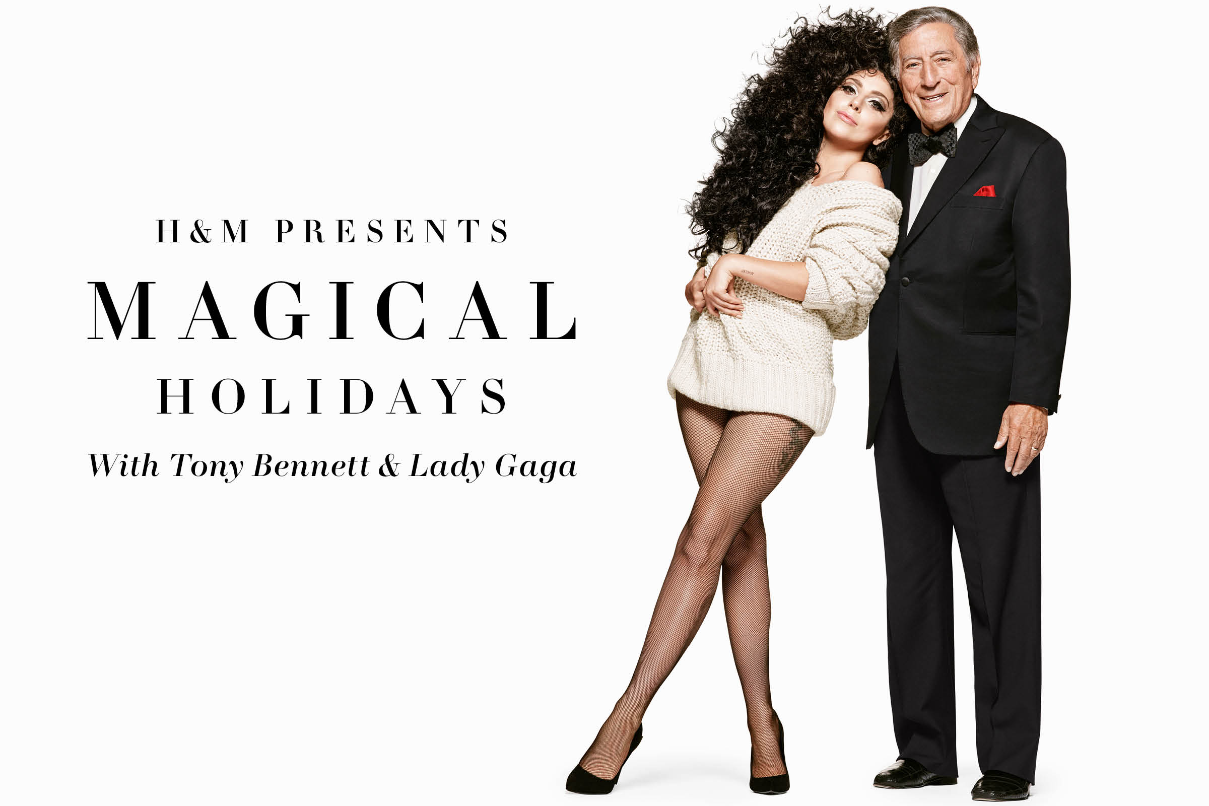 H&M Magical Holidays with Lady Gaga e Tony Bennett
