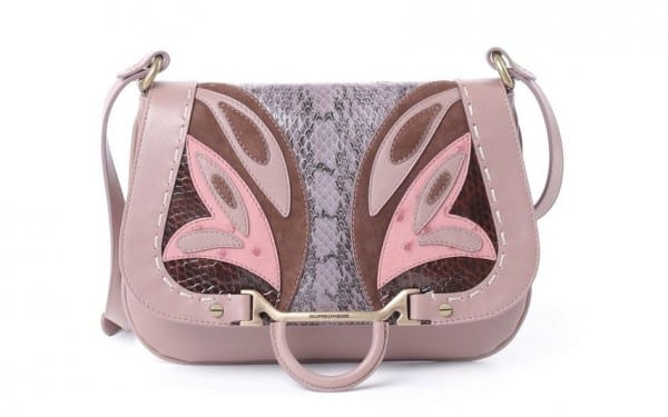 Borbonese borse collezione primavera estate 2015 lady butterfly rosa