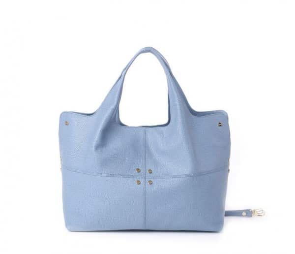 Borbonese borse collezione primavera estate 2015 savile bag azzurra