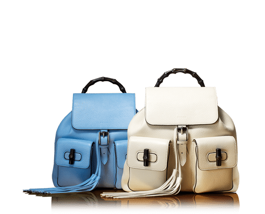 Gucci bamboo sack backpack