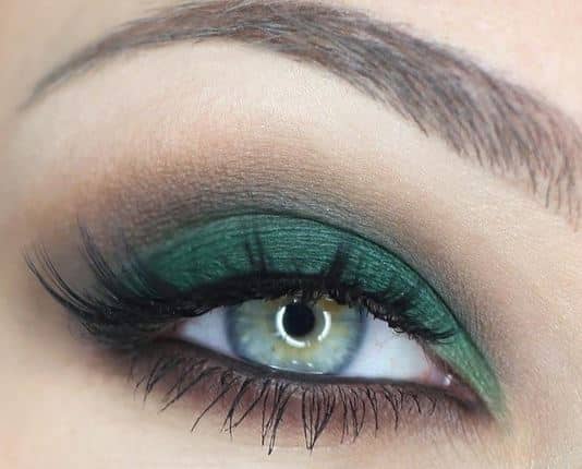 Trucco occhi verdi tutorial semplice verde