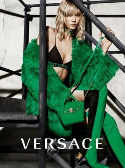 Karlie Kloss per Versace