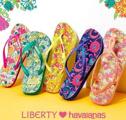 capsule collection Liberty Havaianas 2016