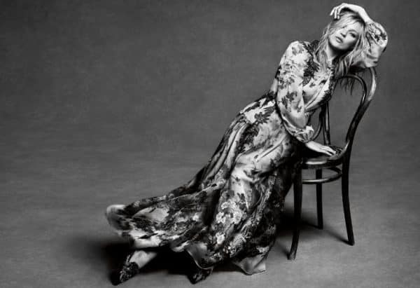 Kate Moss per Alberta Ferretti inverno 2017