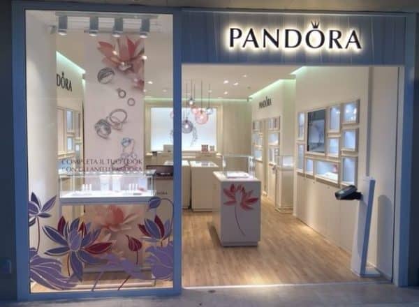 negozio Pandora Sardegna
